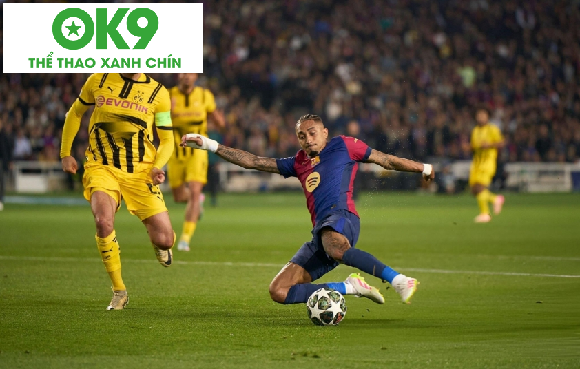 Barca tỏ ra vượt trội so với Dortmund Barca tỏ ra vượt trội so với Dortmund