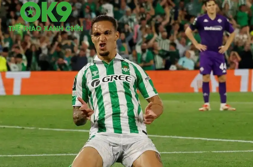 Tiền đạo Brazil sẵn sàng trở lại Real Betis